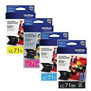 Brother LC71 Standard Yield Ink Cartridge 4-Color Set
