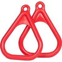 Swing Set Stuff Inc. Plastic Trapeze Ring Pair (Red)