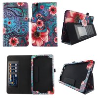 Lovely Tree AT&T Trek 2 HD Case Model 6461A 2016 Premium PU Leather Stand Cover w Auto Wake / Sleep for AT&T Trek 2 HD 8 Android Tablet Compatible w ZTE Trek 2 HD K88 Stylus Holder ID Slots