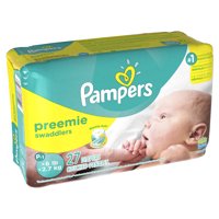 Pamper Swaddler Preemie Diapers Size P-1-25 count