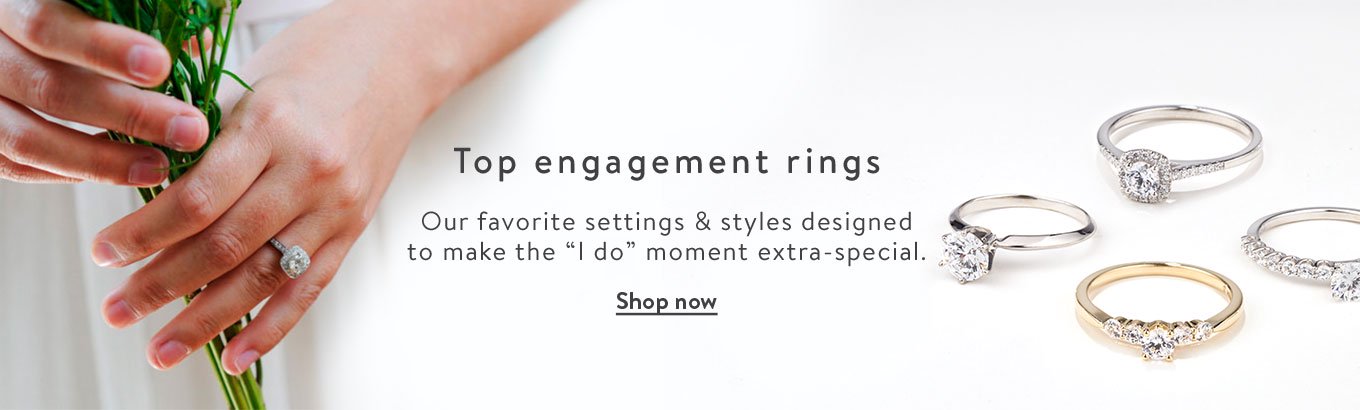 Top engagement rings. Our favorite settings & styles designed to make the "I do" moment extra-special. Shop now.