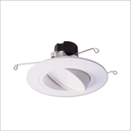 A recessed light fixture. Links to where to shop recessed lighting. 