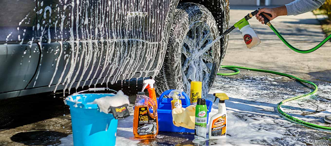 Take a shine to it! Get your car sparkling clean. 