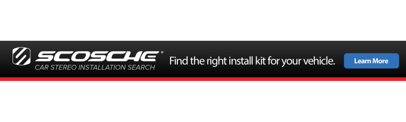 Scosche car stereo installation search.  Find the right install kit for your vehicle. Learn More.