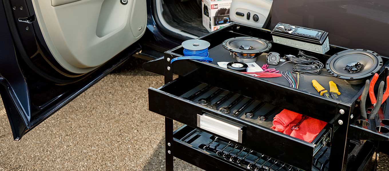 It’s all about the bass. Create the perfect audio system for your ride.