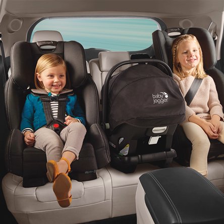 Car seats. Provide a safe and comfortable spot for your kiddo to join your adventures from day one.