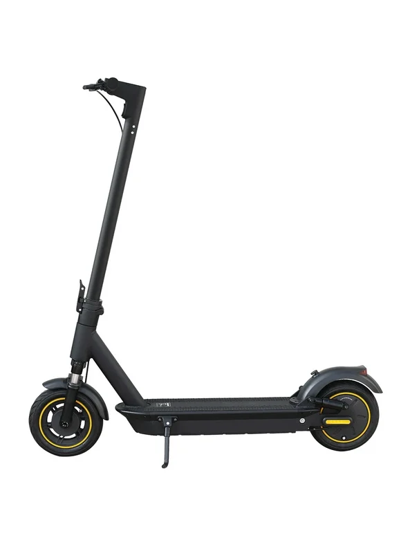 AOVOPRO Esmax 500W 10' Foldable Electric Scooter for Adults with Air Tire and Dual Shock Absorption, Dual Braking