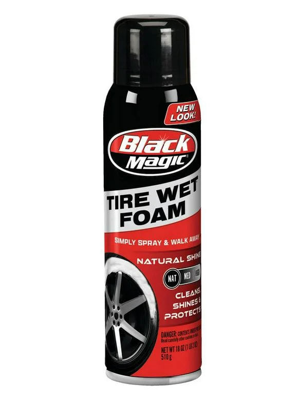 Black Magic Tire Wet Foam 18 oz. Tire Shine - 800002220