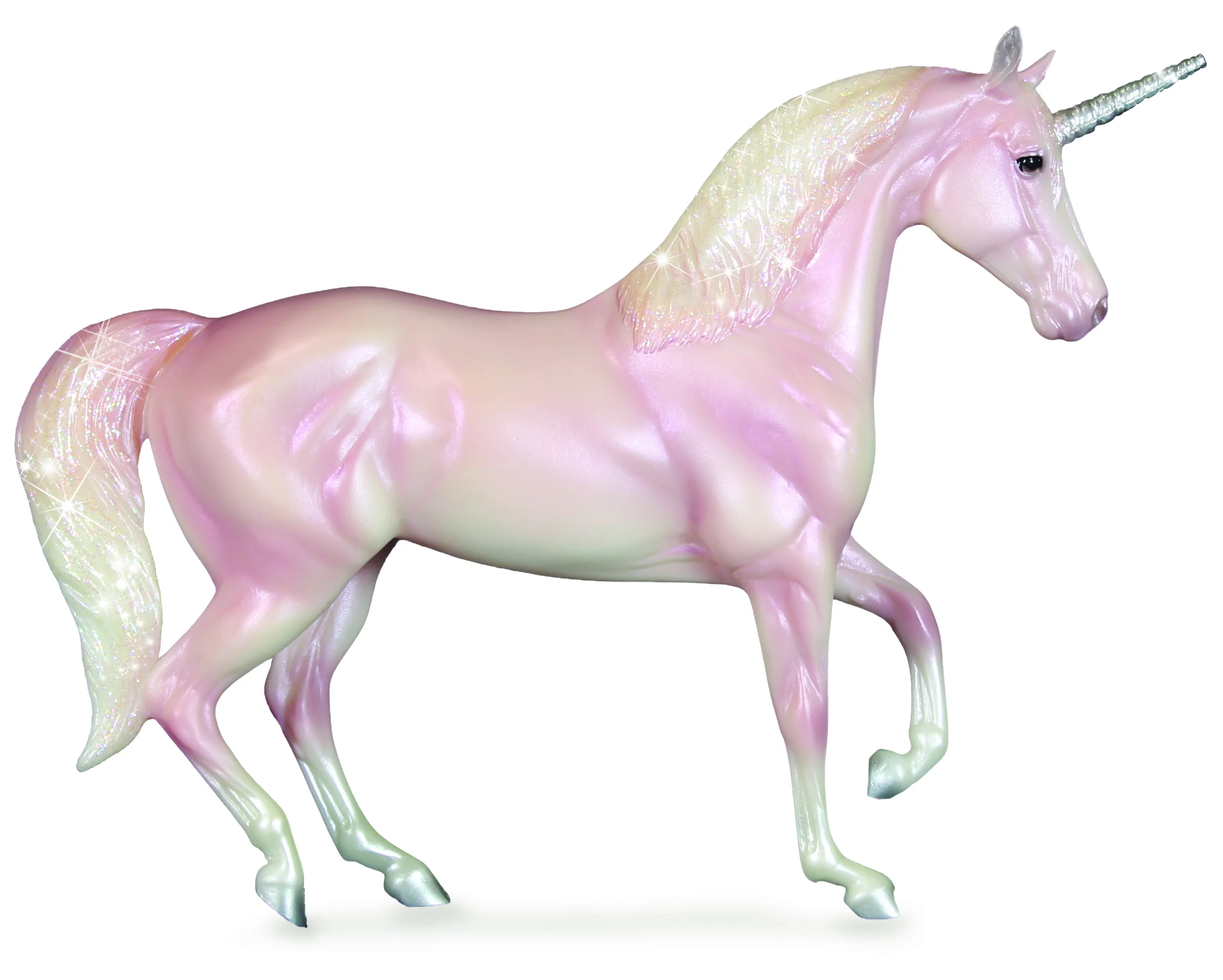 Breyer Classics Freedom Series Aurora Unicorn Fantasy Horse Model Toy Figure - 1: 12 Scale