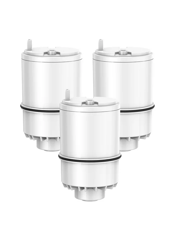 Brightify 3 Packs Replacements for Pur Water Filter RF-3375, RF-9999, Faucet Water Filter Replacements for FM-2500, FM-3700, FM-2000B, PFM150W, PFM350V, PFM400H, FM 3333B, Pur-0A1, White