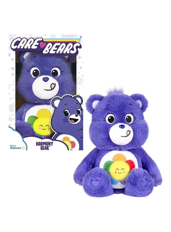 Care Bears 14" Plush - Harmony Bear - Soft Huggable Material!