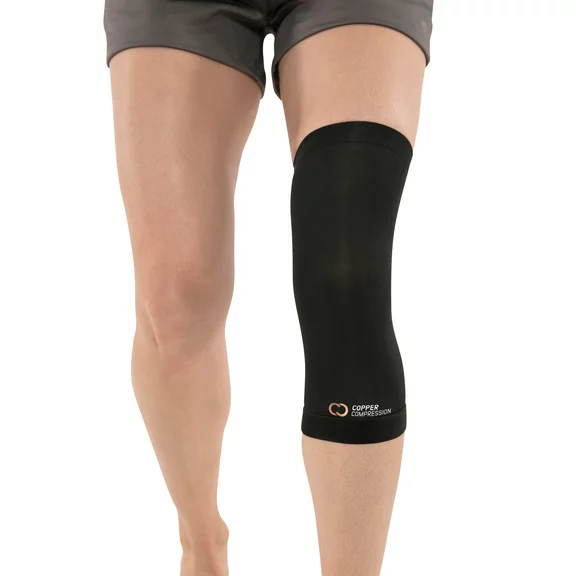 Copper Compression Knee Brace and Support Sleeve for Women and Men - Large / X-Large