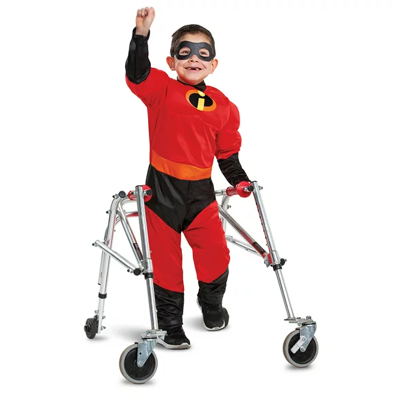 Disguise Boys' Disney The Incredibles Dash Adaptive Costume - Size 4-6