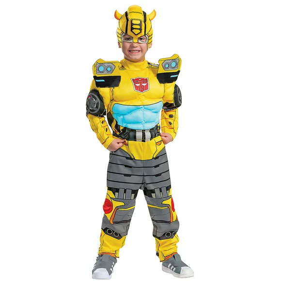 Disguise Boys' Transformers Bumblebee Adaptive Costume - Size 4-6