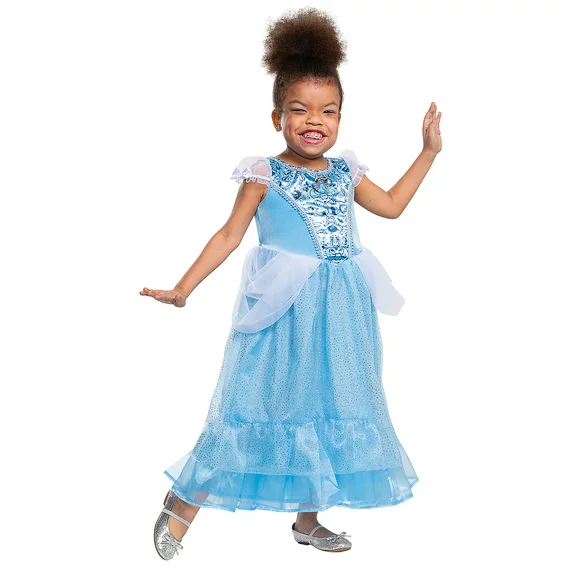 Disguise Girls' Disney Cinderella Adaptive Costume - Size 4-6