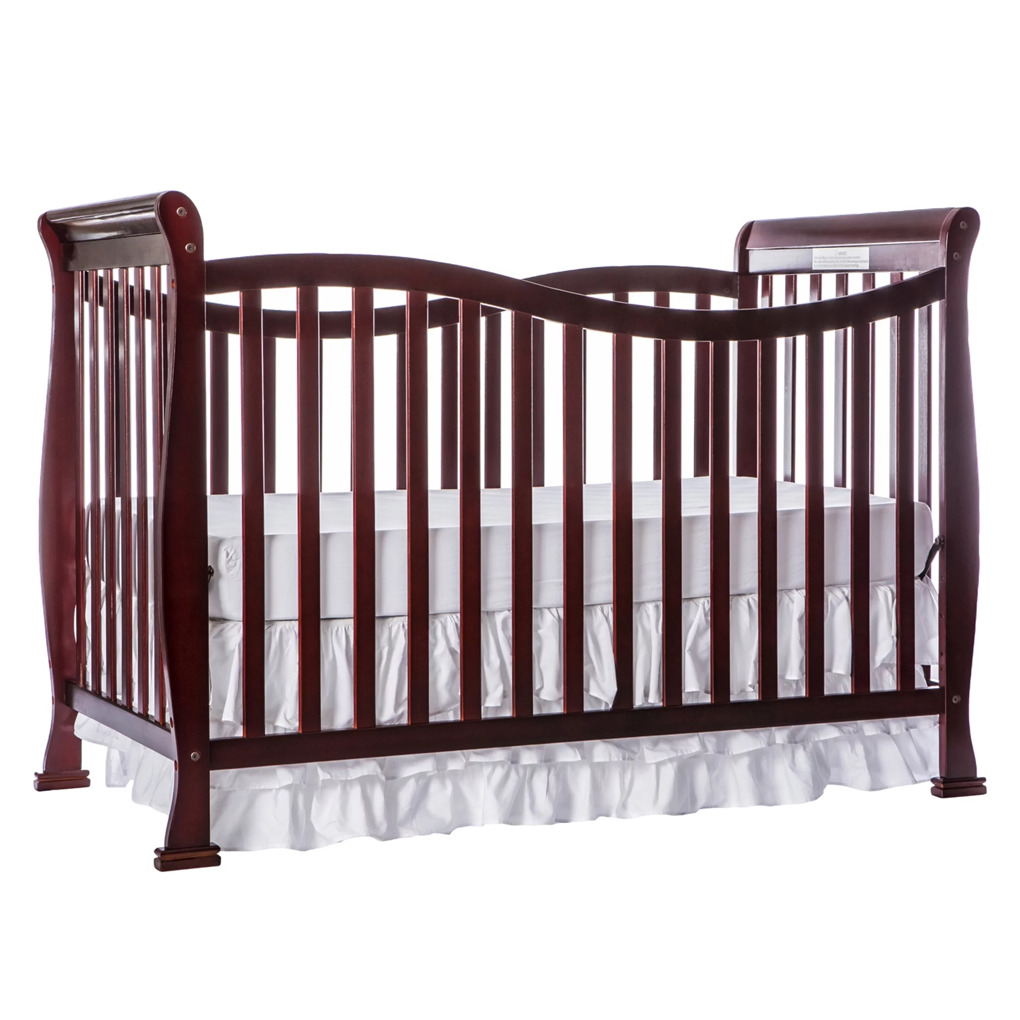 Dream On Me Violet 7-in-1 Convertible Crib Cherry