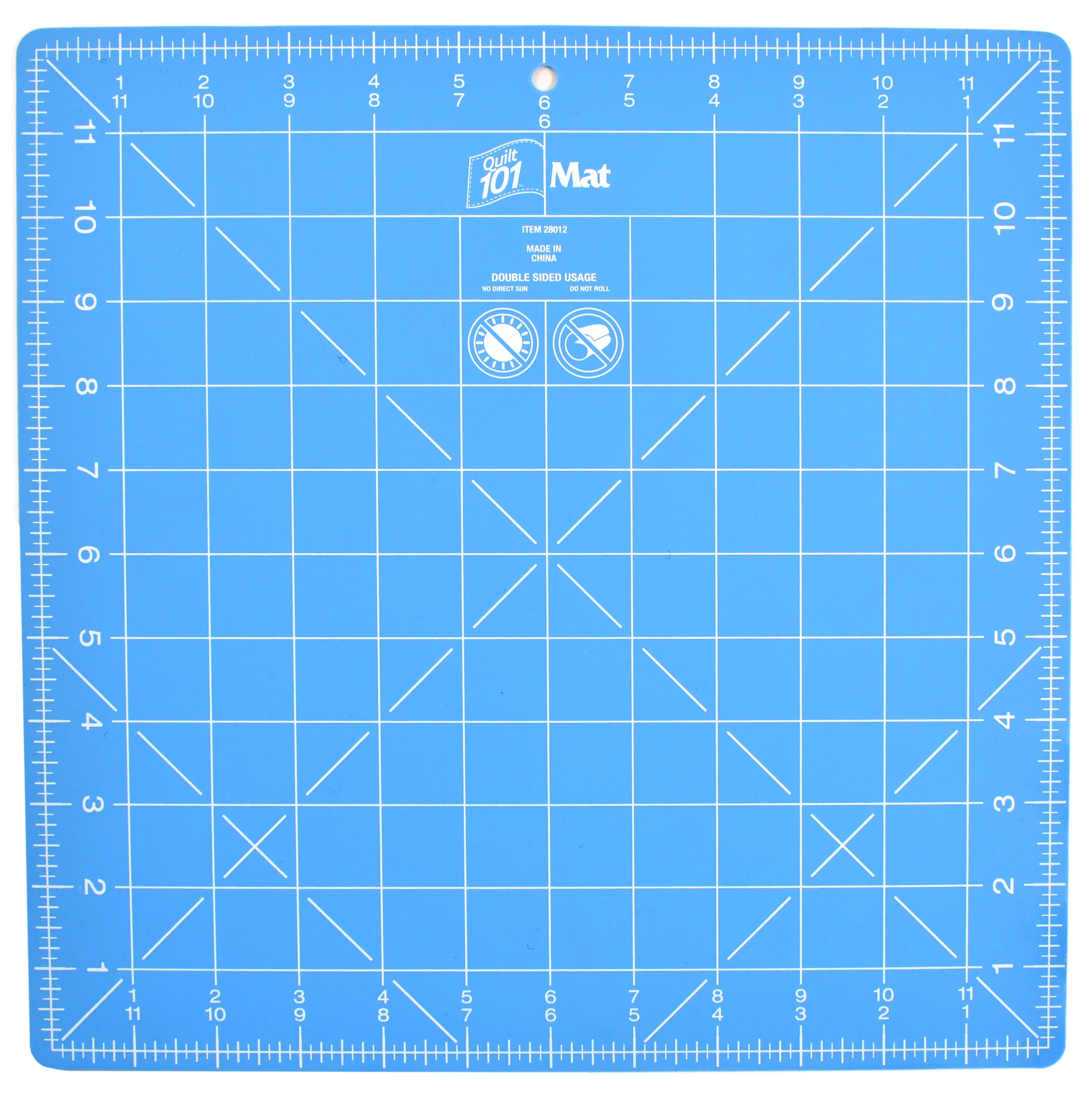 Dritz Quilt Double-Sided Cutting Mat, 12 X 12-Inch