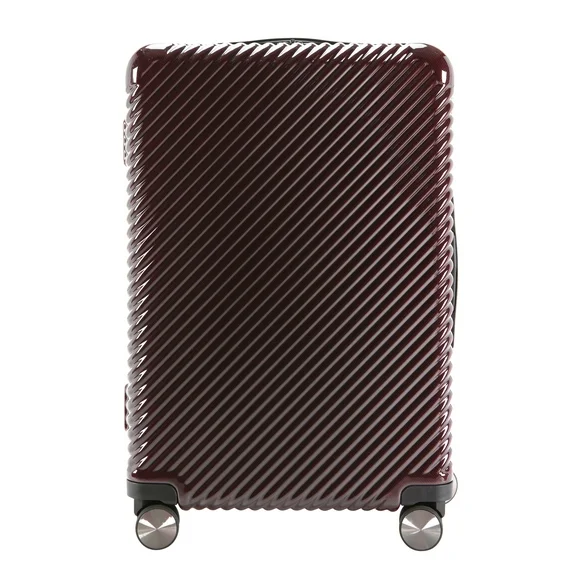 Ecotech Veer 24-inch Hardside Travel ABS Checked Luggage, Chocolate