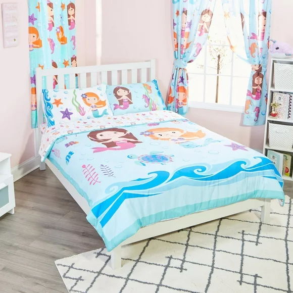 Everyday Kids Mermaid Twin/Full Size Bed Comforter
