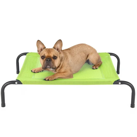 FurHaven Pet Products Elevated Cot Pet Bed - Gecko Green, Small