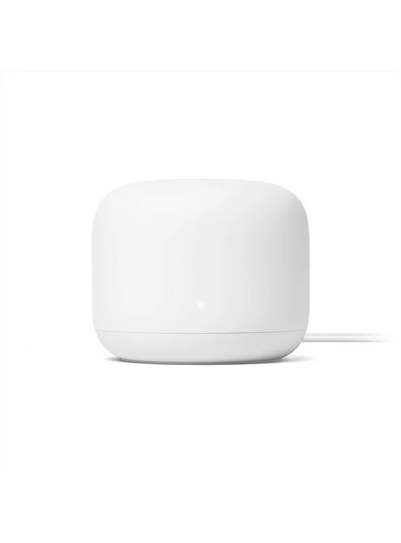 Google Nest Wifi - AC2200 - Mesh WiFi System - Wifi Router - 2200 Sq Ft Coverage - 1 Pack (Open Box)