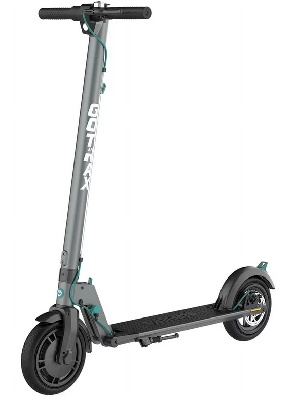 Gotrax Rival Adult Electric Scooter, 8.5" Pneumatic Tire, Max 12 mile Range and 15.5Mph Speed, 250W Foldable Escooter for Adult, Gray