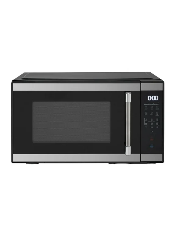 Hamilton Beach 1.1 cu ft Countertop Microwave Oven in Stainless Steel
