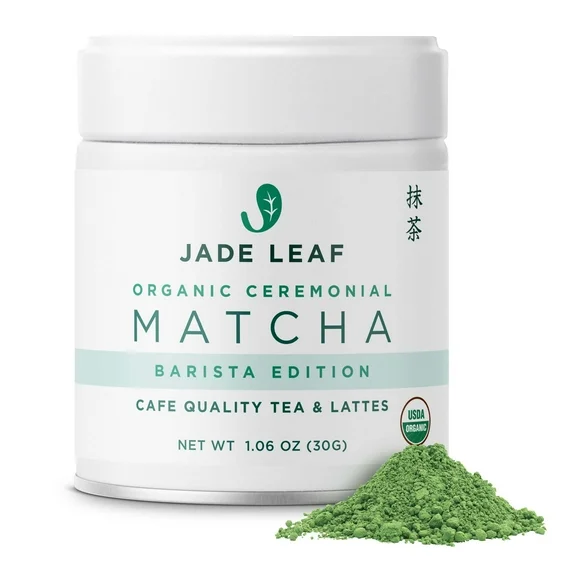 Jade Leaf Organic Ceremonial Matcha Barista Edition US (1.06oz) Tin