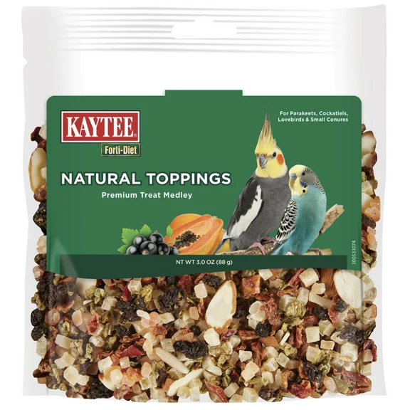 Kaytee Forti-Diet Natural Pet Bird Treat Snack Small Bird 3 oz.