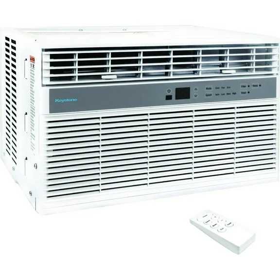 Keystone 10,000 BTU Window Mounted Air Conditioner with Remote Control, KYST101AD
