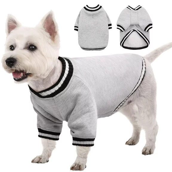 Kuoser Dog Winter Sweater, Dog Jacket for Small Medium Dogs Cats