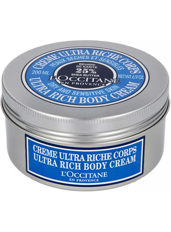 L'Occitane Shea Butter Ultra Rich Body Cream, 6.9 oz