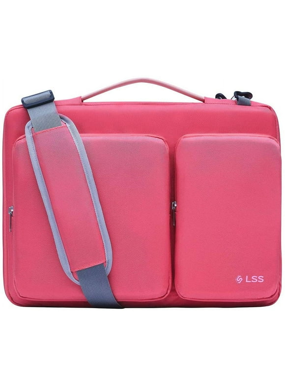 LSS Laptop Bag for Men/Women, Stylish & Durable Shoulder Sleeve Bag for 13"-13.5" Laptops - Includes Slip Resistant Shoulder Strap