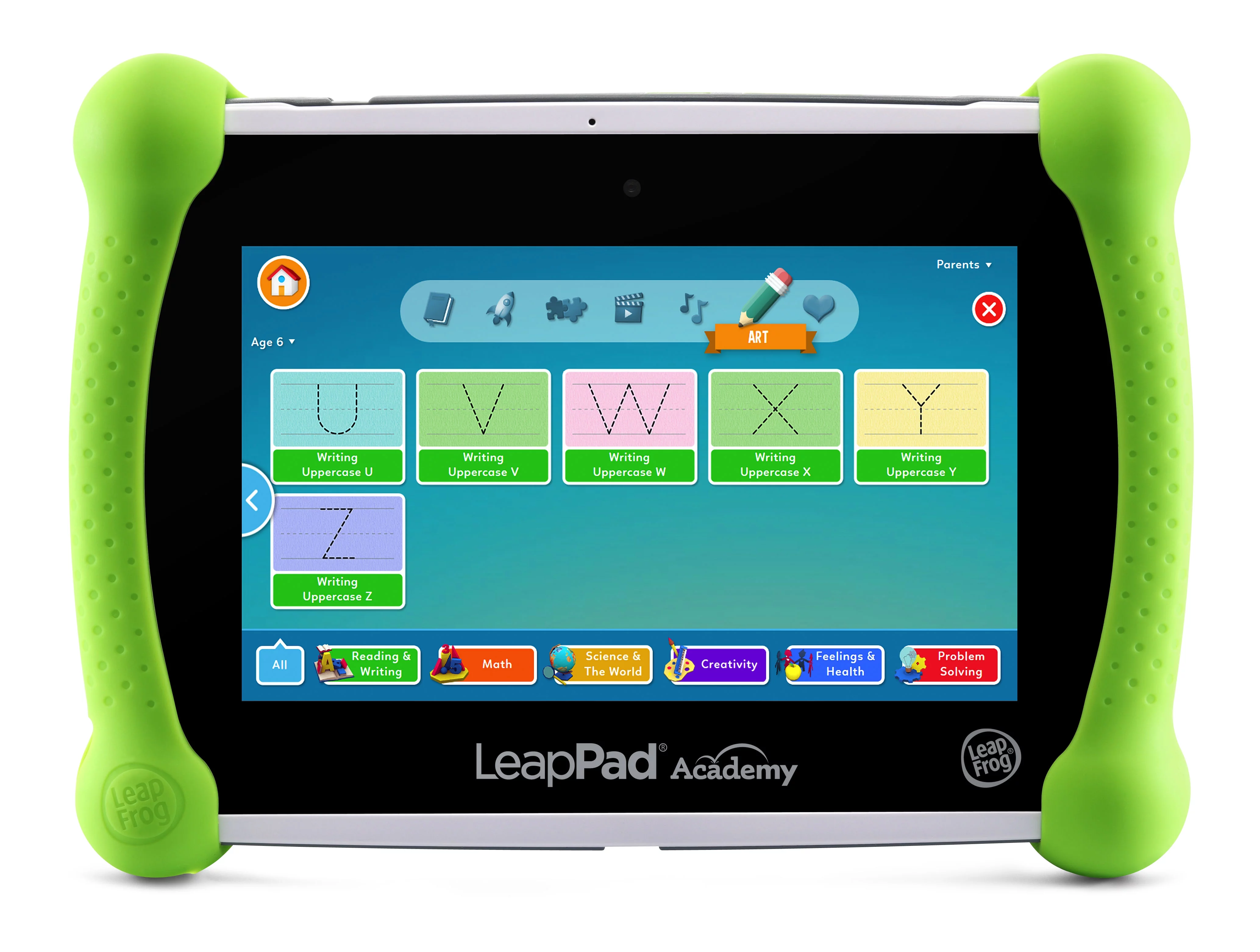 LeapFrog® LeapPad® Academy, Electronic Learning Tablet for Kids, Teaches Education, Creativity