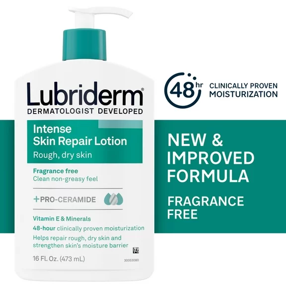 Lubriderm Fast-Absorbing Intense Dry Skin Repair Lotion, 16 fl. oz