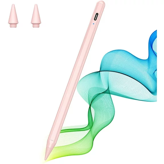MATEPROX Stylus Pen for Drawing, Tablet iPad Pencil for iPad Pro 11/12.9", iPad 6th/7th Gen, iPad Mini 5th Gen, iPad Air 3rd Gen, Precise with Palm Rejection for Writing Sketching-Pink