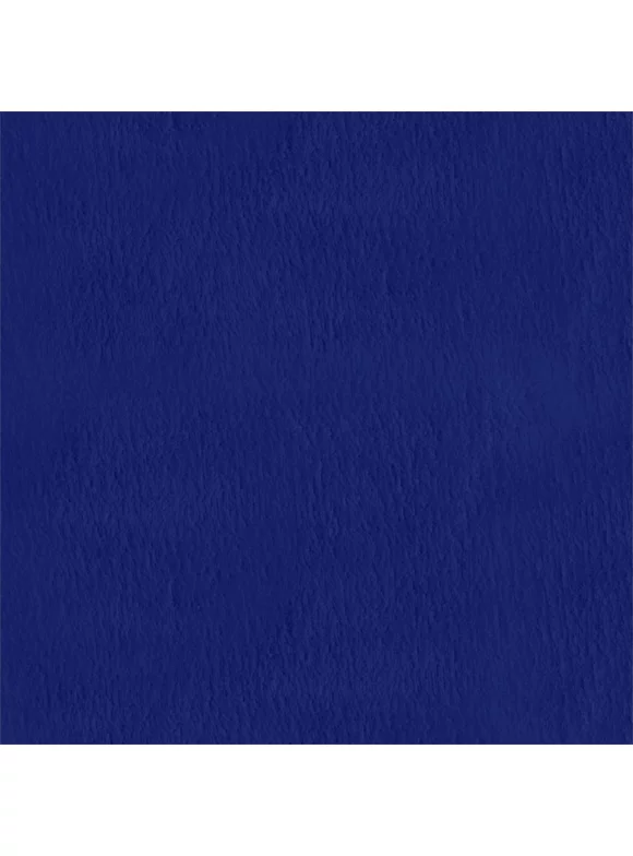 Mainstays 58" 100% Polyester Lux Anti-Pill Fleece Solid Sewing & Craft Fabric By The Yard, Royal