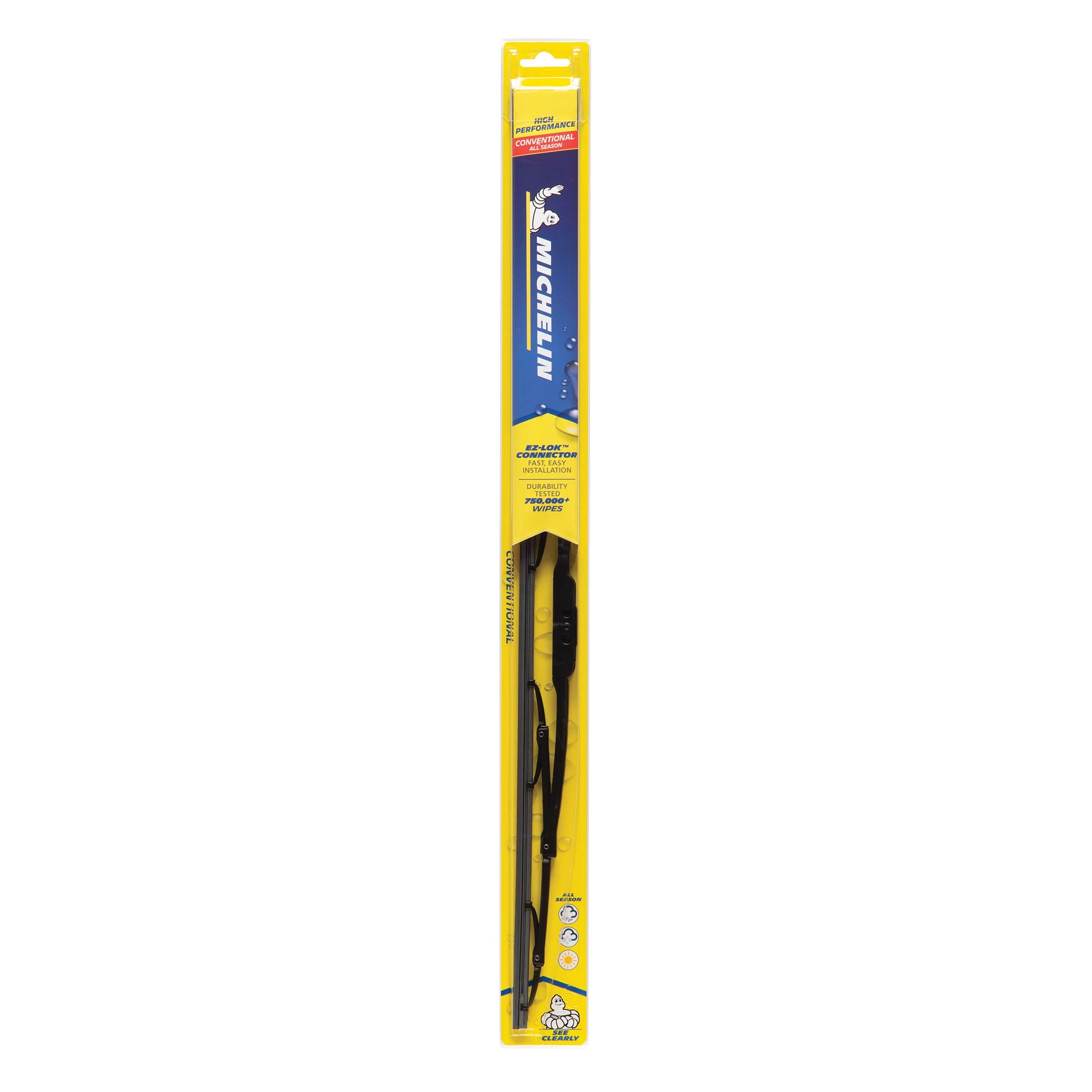 Michelin High Performance Conventional Windshield Wiper Blade, 22"