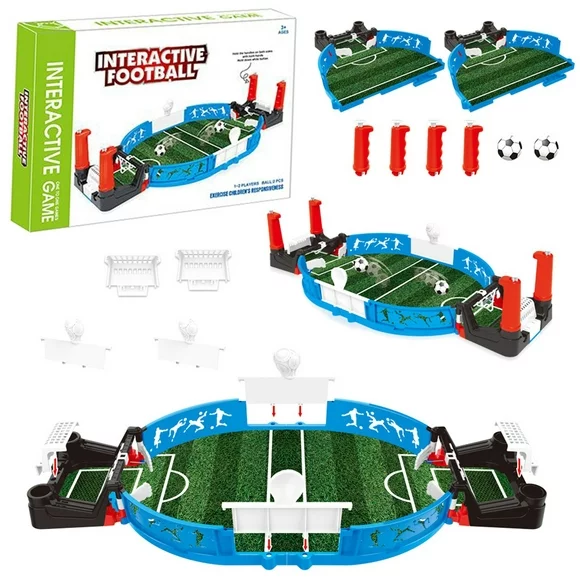 Mini Football Games, Tabletop Football Soccer Pinball for Indoor Game Room, Table Top Football Desktop Sport Board Game for Adults Kids Family Game Night Fun