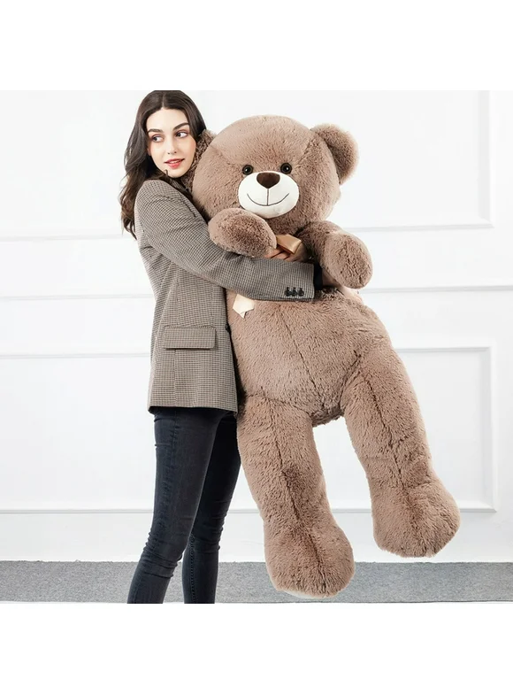 MorisMos Giant Teddy Bear 51'' Stuffed Animal Soft Big Teddy Bear Plush Toy