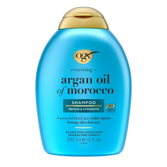 OGX Renewing + Argan Oil of Morocco Moisturizing Daily Shampoo, 13 fl oz