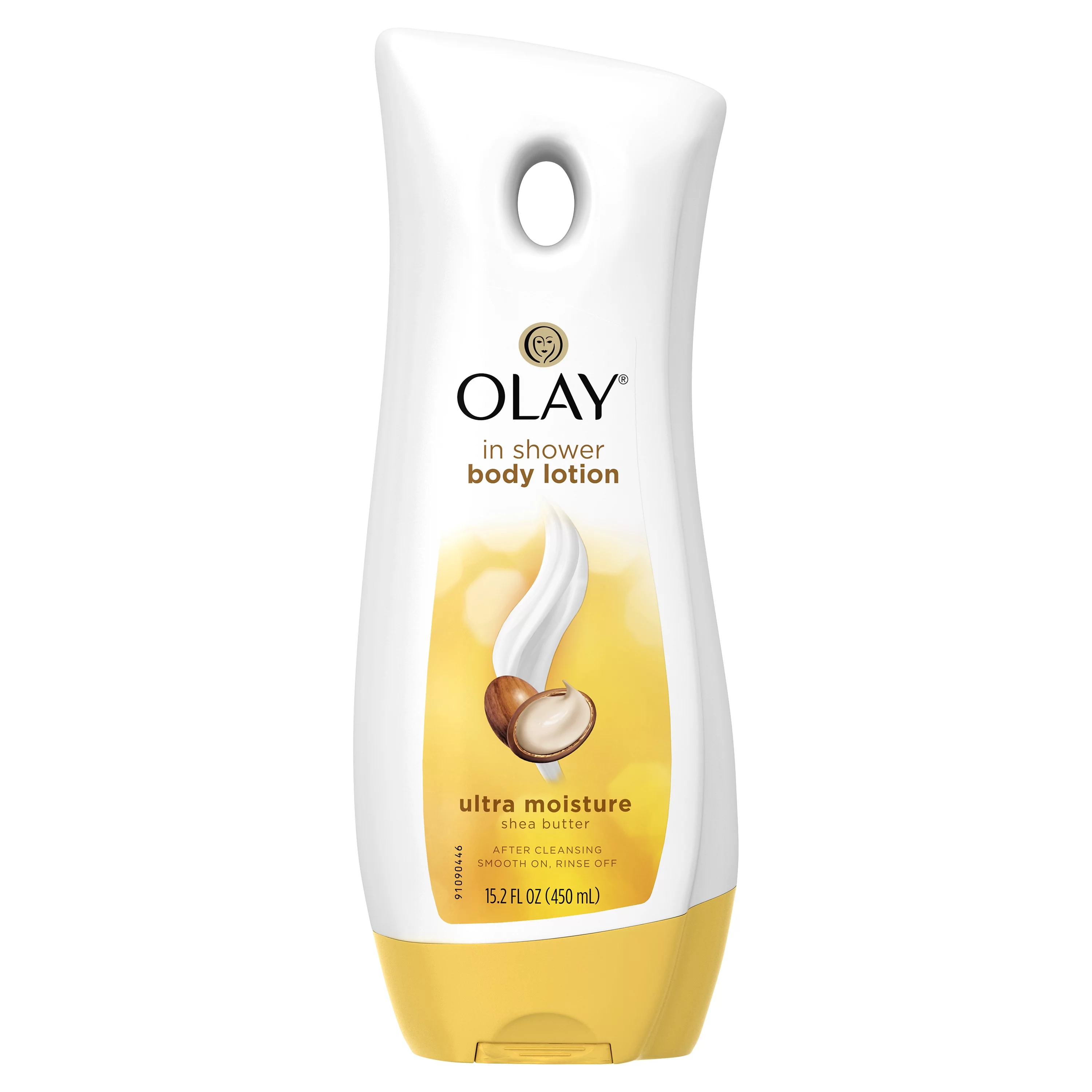 Olay Ultra Moisture Shea Butter In-Shower Body Lotion, for All Skin Types,  15.2 fl oz
