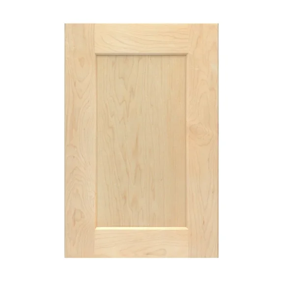 Onestock Unfinished Maple Kitchen Cabinet Door Replacement, Shaker - 13.25W x 29H