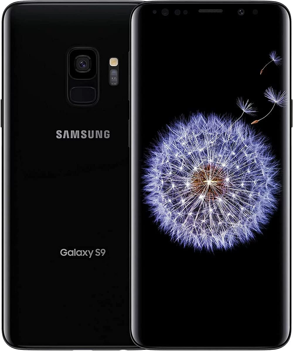Pre-Owned SAMSUNG Galaxy S9 G960U 64GB Midnight Black Fully Unlocked (LCD Dot) (Refurbished: Good)