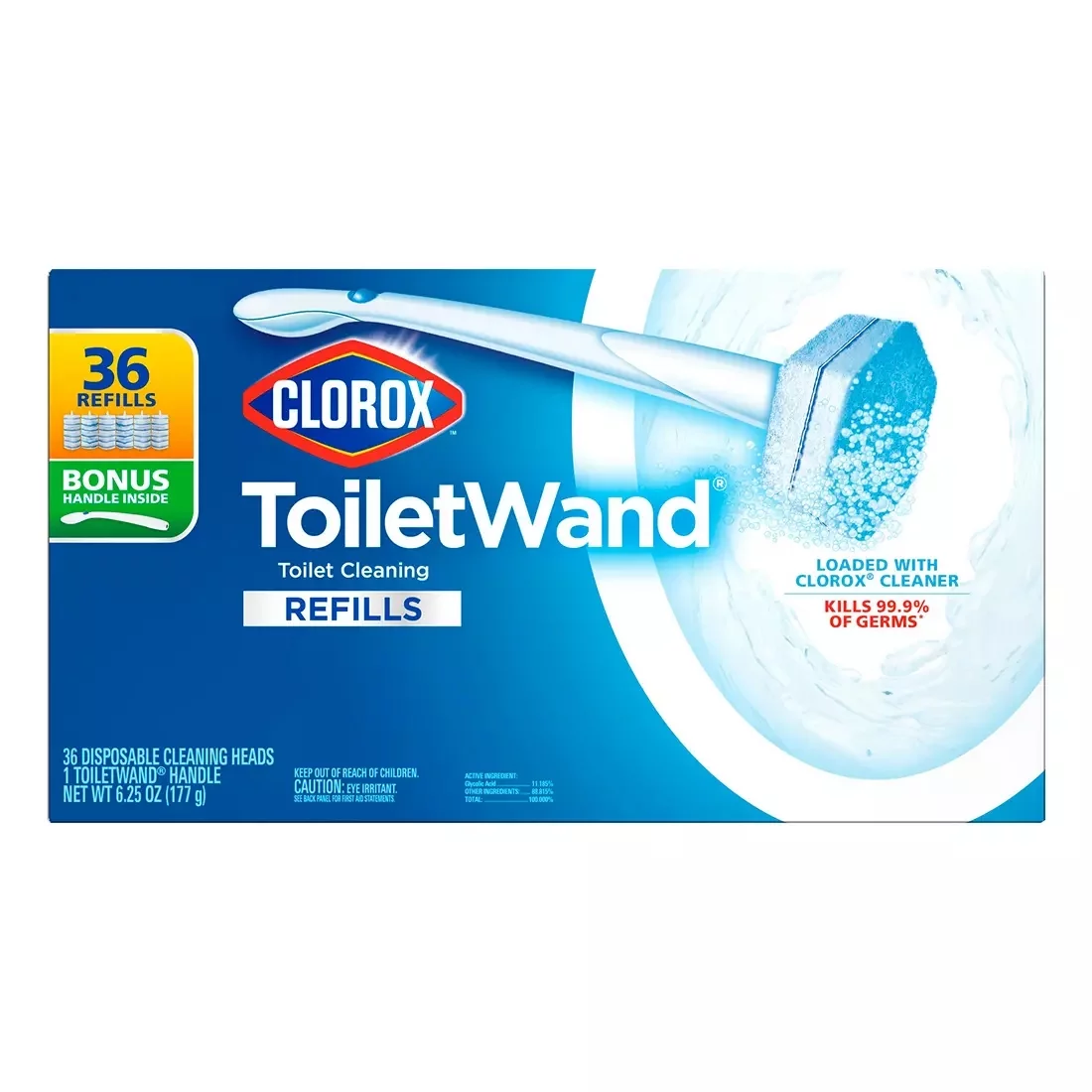 Product of Clorox Toiletwand with 36 Disposable Cleaning Heads - Cleaning Tools [Bulk Savings]