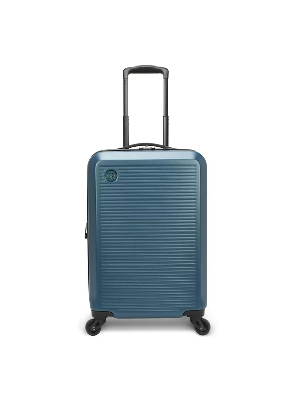 Protege 20 Inch Hard Side Unisex Carry-On Spinner Luggage, Matte Blue (dxoffersmall.com Exclusive)