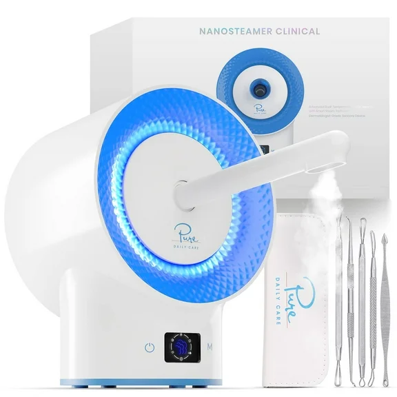 Pure Daily Care NanoSteamer Clinical, Ionic Facial Anti-Aging Skin Care