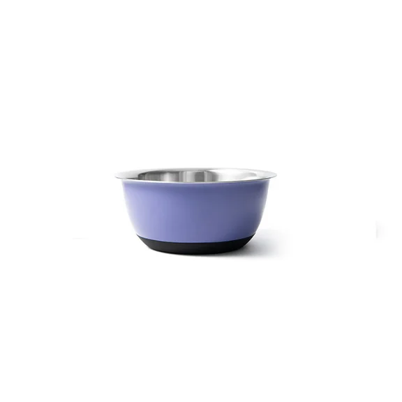 Purple Stainless Steel Mixing Bowl, 2.75 Quart Capacity