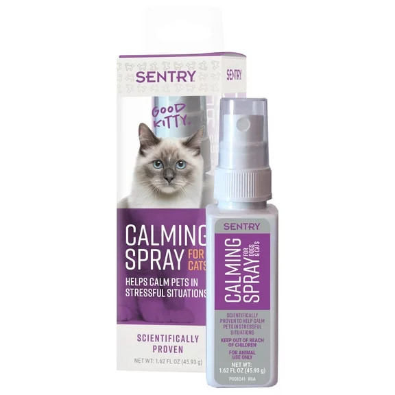 SENTRY Pheromone Calming Spray for Cats, 1.62 fl oz