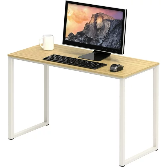 SHW Mission 32 inches office desk, Oak